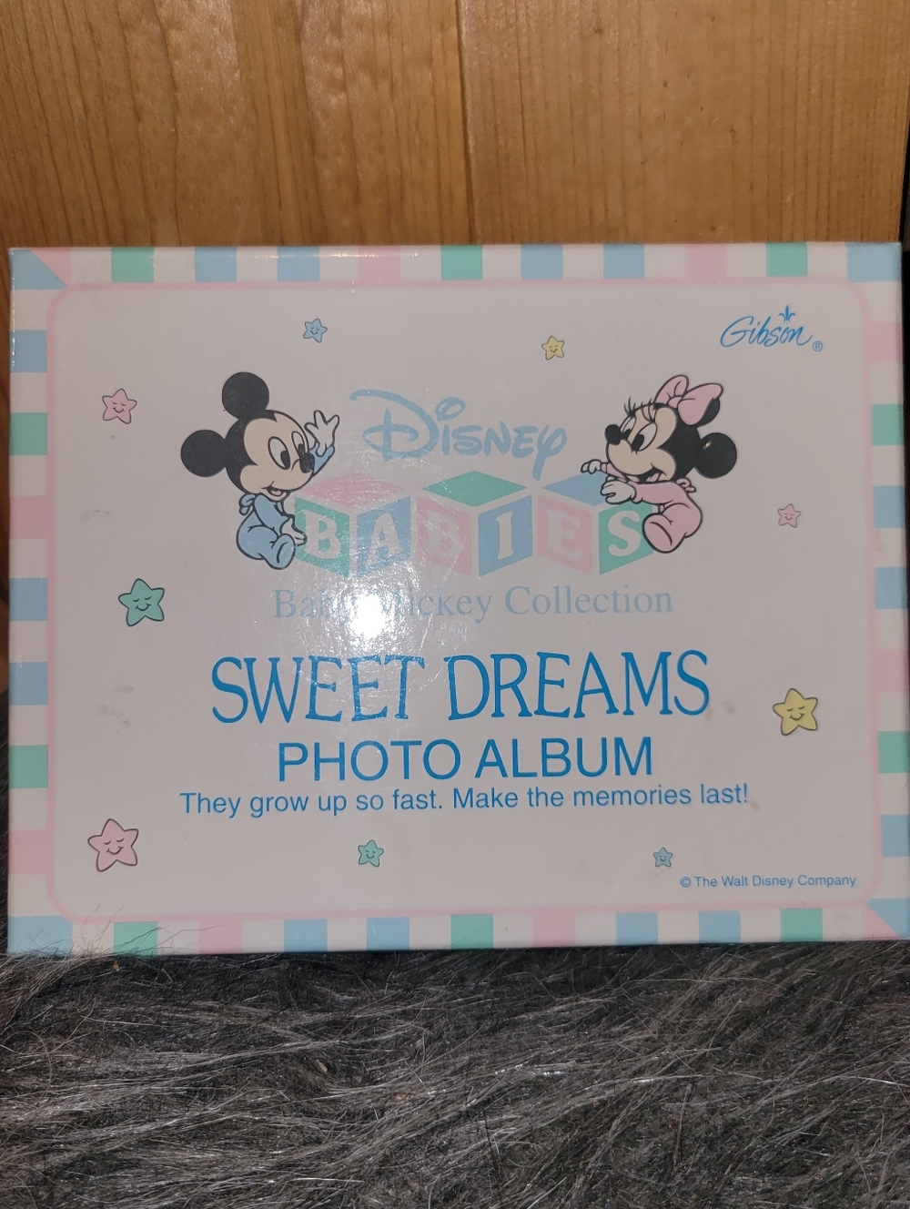 Disney Babies Vintage  "Sweet Dreams" Photo Album - Pastel Pink & Blue